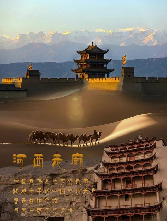 向导图,CityWalk, 河西走廊之旅